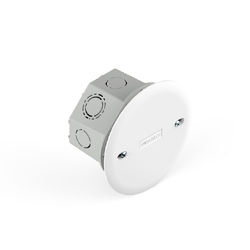 Caja octogonal chica exterior con tapa gris HDX